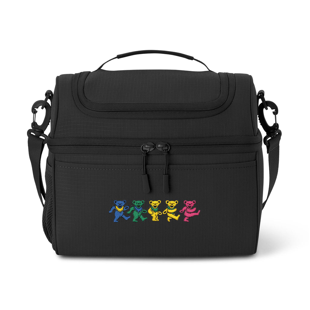 Grateful Dead Dancing Bears Cooler Bag | Embroidered Band Logo Cooler