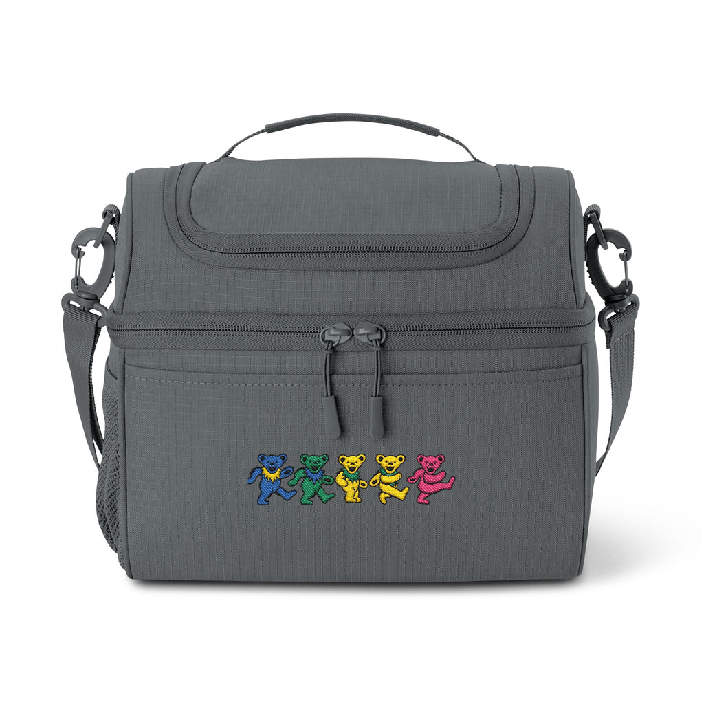Grateful Dead Dancing Bears Cooler Bag | Embroidered Band Logo Cooler